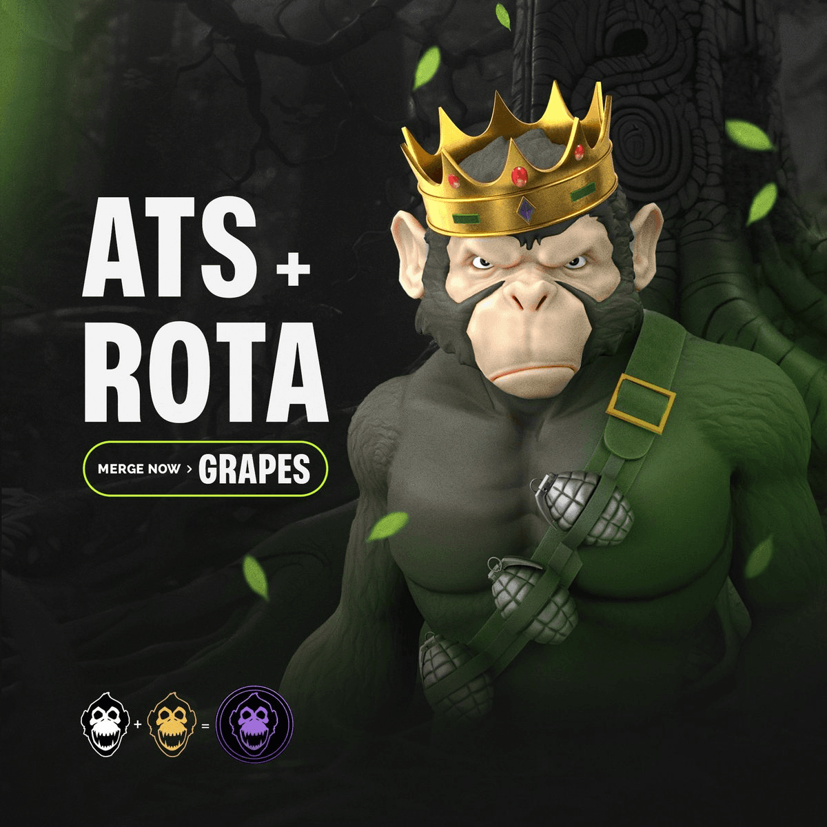 Grapes NFT Collection Introduces Innovative Merge Mechanism