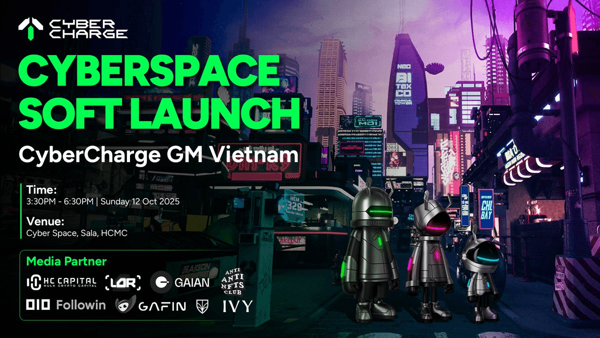 CyberCharge Launches First Web3 Smart Charger Hub in Vietnam