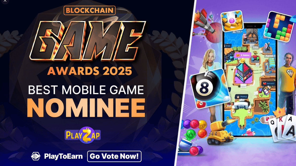 PlayZap Games Nominated for Best Mobile Game Award