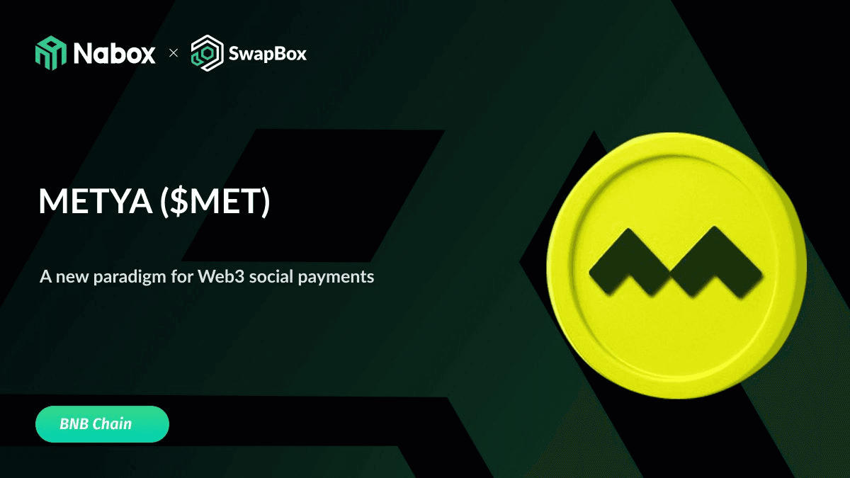 MET Token Now Available on Nabox Wallet Swap