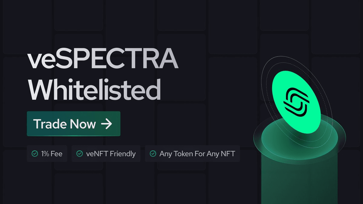 OpenX Marketplace Adds veSPECTRA Trading Support