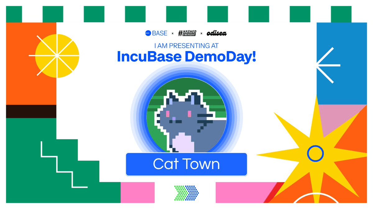 Cat Town Selected for Base Batch 001, Pitches at Demo Day