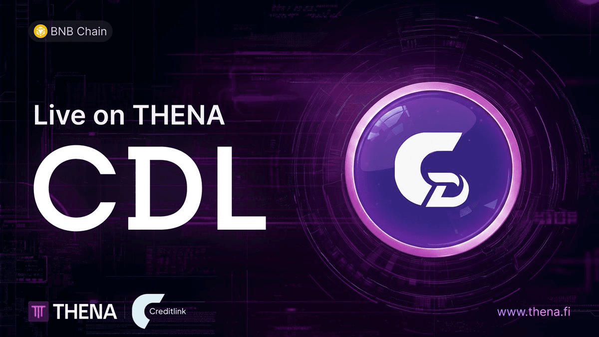 CreditsLink Joins Thena with $30K CDL Incentives as $THE Rewards Launch