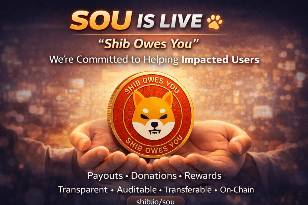 Shiba Inu Launches SOU NFT System for User Compensation