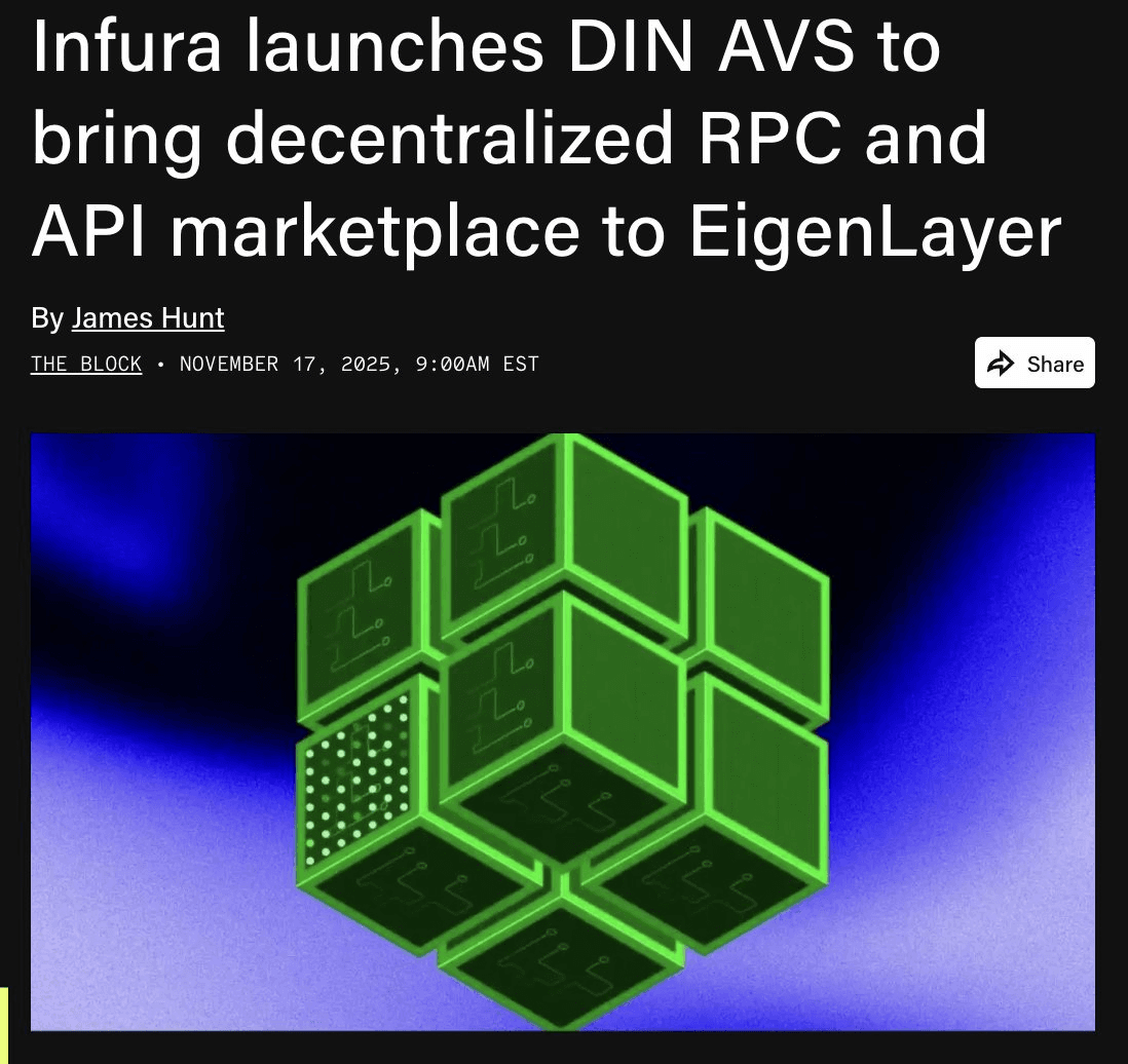 DIN Build Launches on EigenCloud with Major Industry Partners