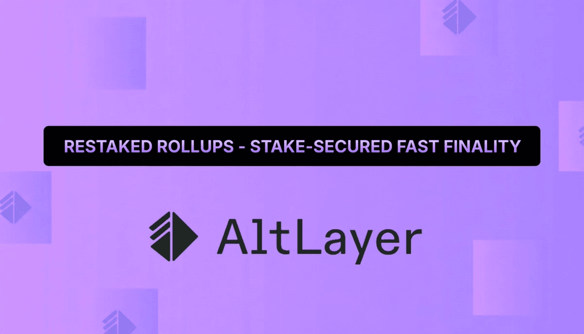 AltLayer Introduces Restaked Rollups for Enhanced Web3 Security