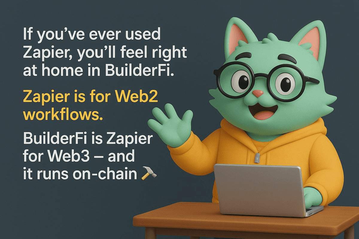 BuilderFi Launches No-Code Web3 Automation Platform