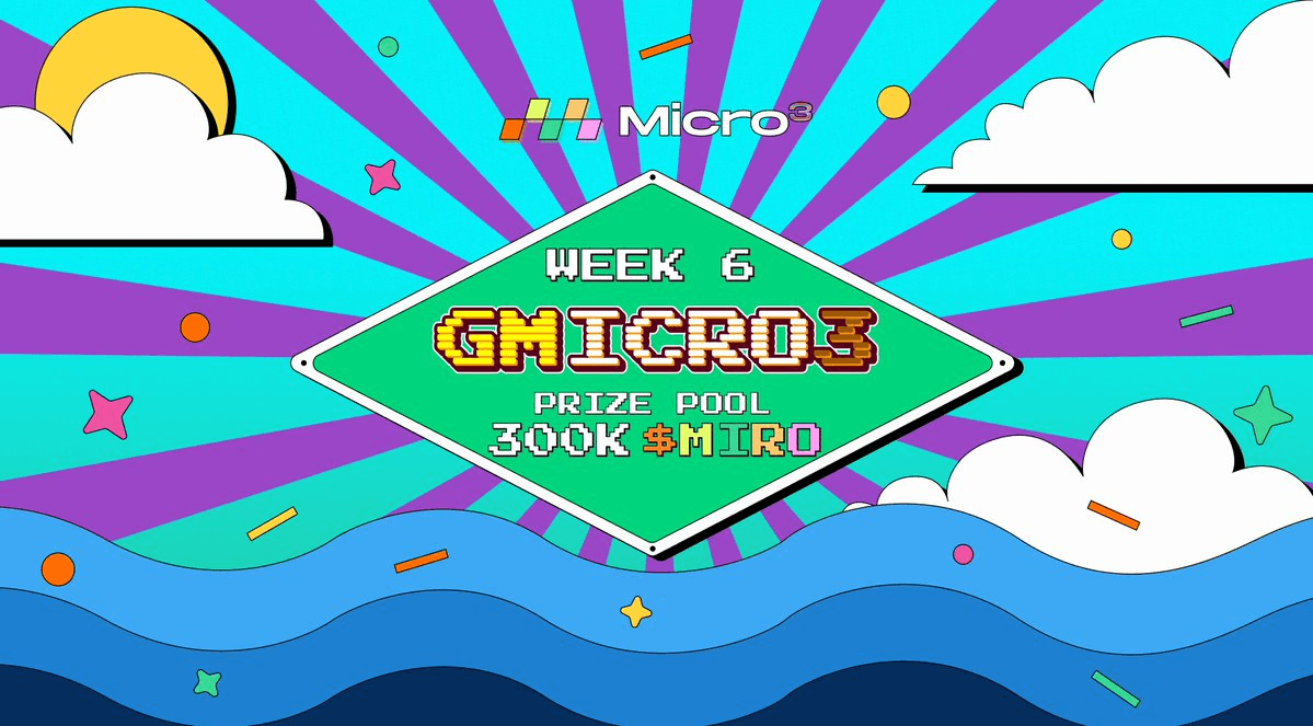 GMicro3 Collection Finale: The "3" NFT Completes 300K $MIRO Prize Pool