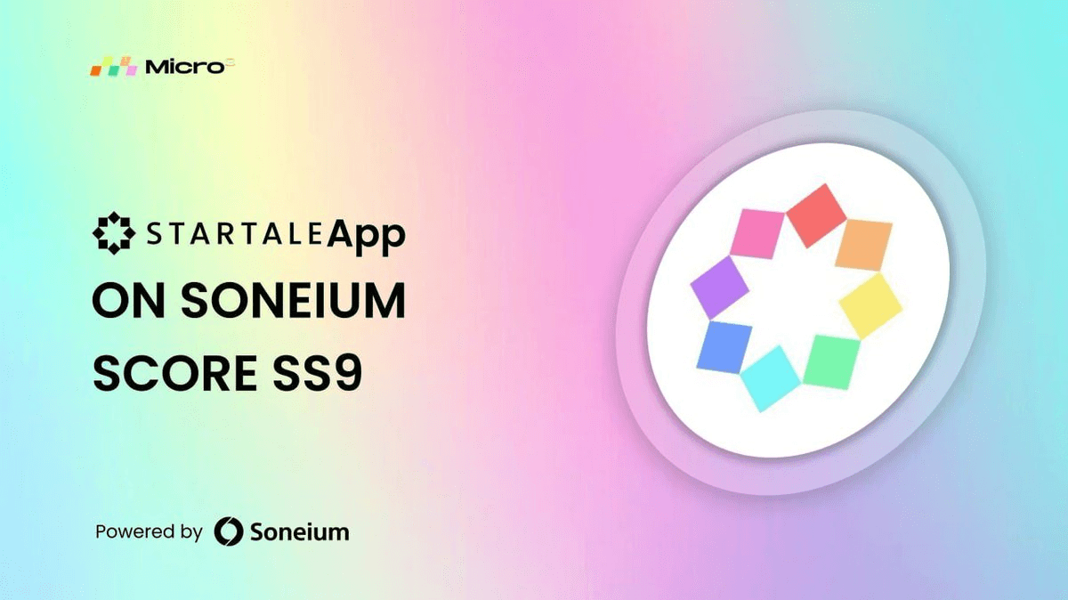 Startale App Integration Guide Released for Soneium Season 9