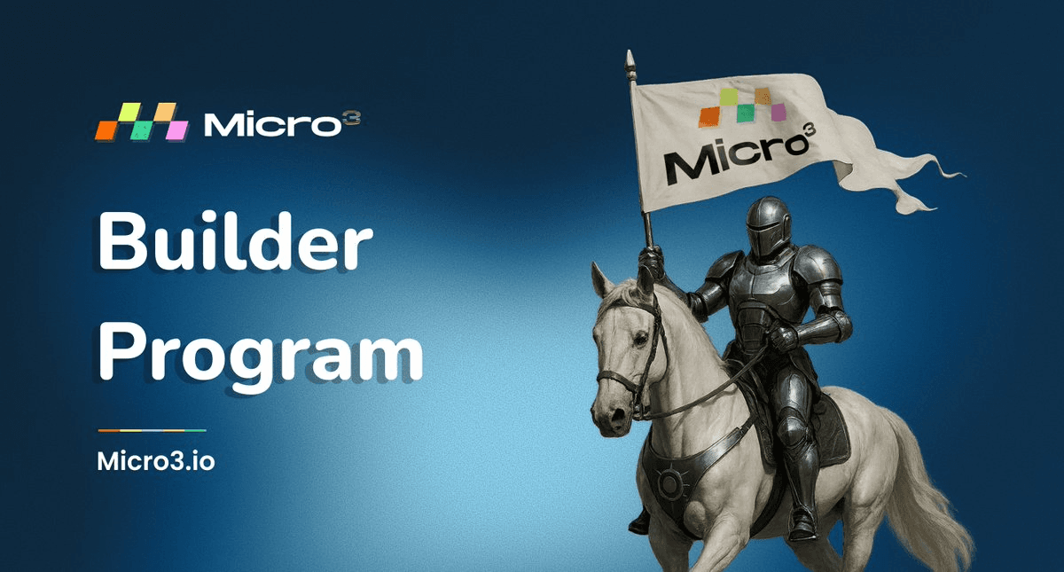 Micro3 Launches Builder Program with Weekly Rewards up to $1000