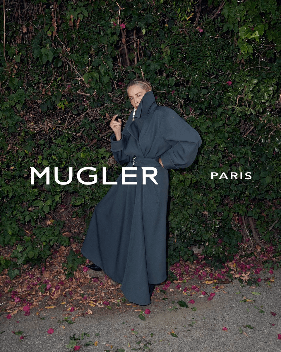 Sharon Stone to Star in Mugler re/edit Campaign