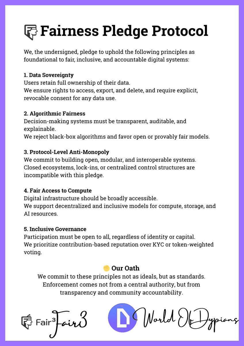World of Dypians Joins Fairness Pledge Protocol