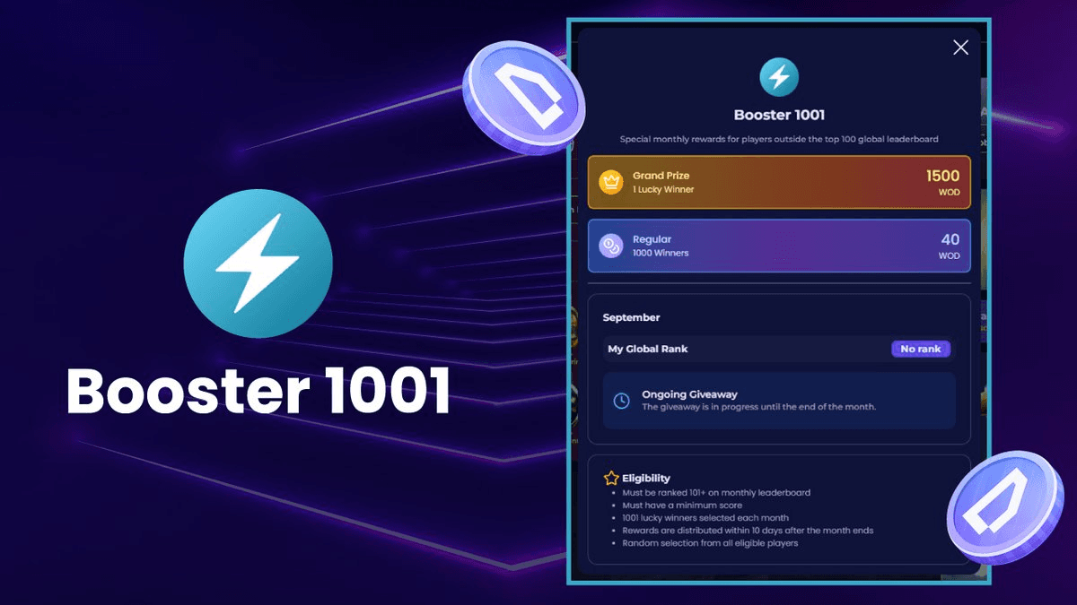 World of Dypians Launches Booster 1001 Monthly Reward System for All Players