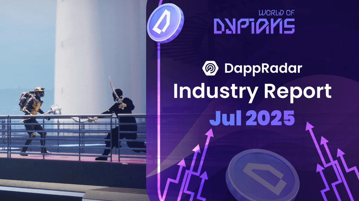 DappRadar Report: Gaming Dapp Shows Consistent Growth Amid DeFi Surge