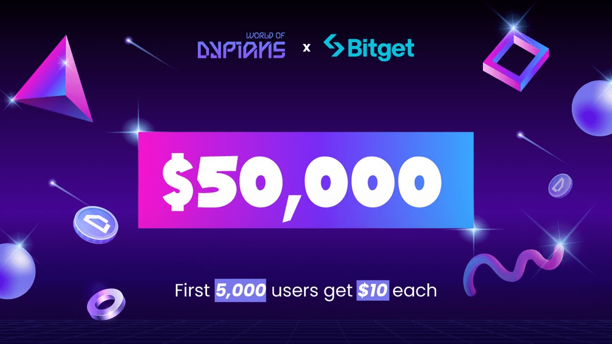 Bitget Lists WOD Token with $50,000 New User Campaign