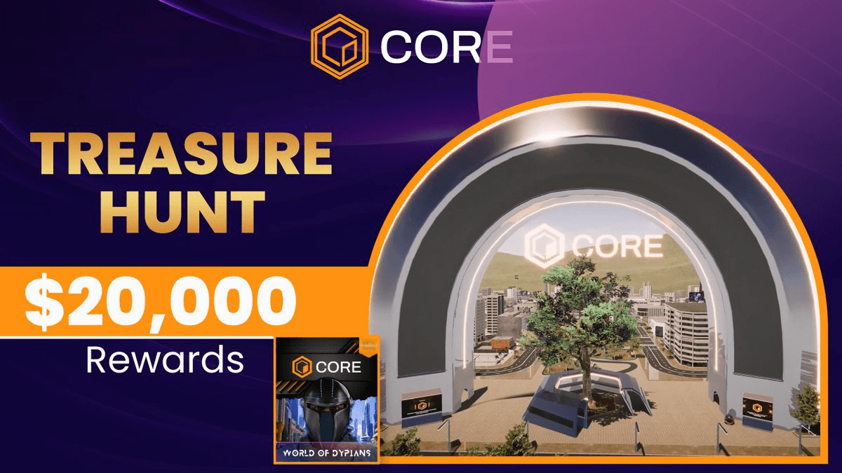 Core DAO Treasure Hunt Returns with $20,000 Prize Pool