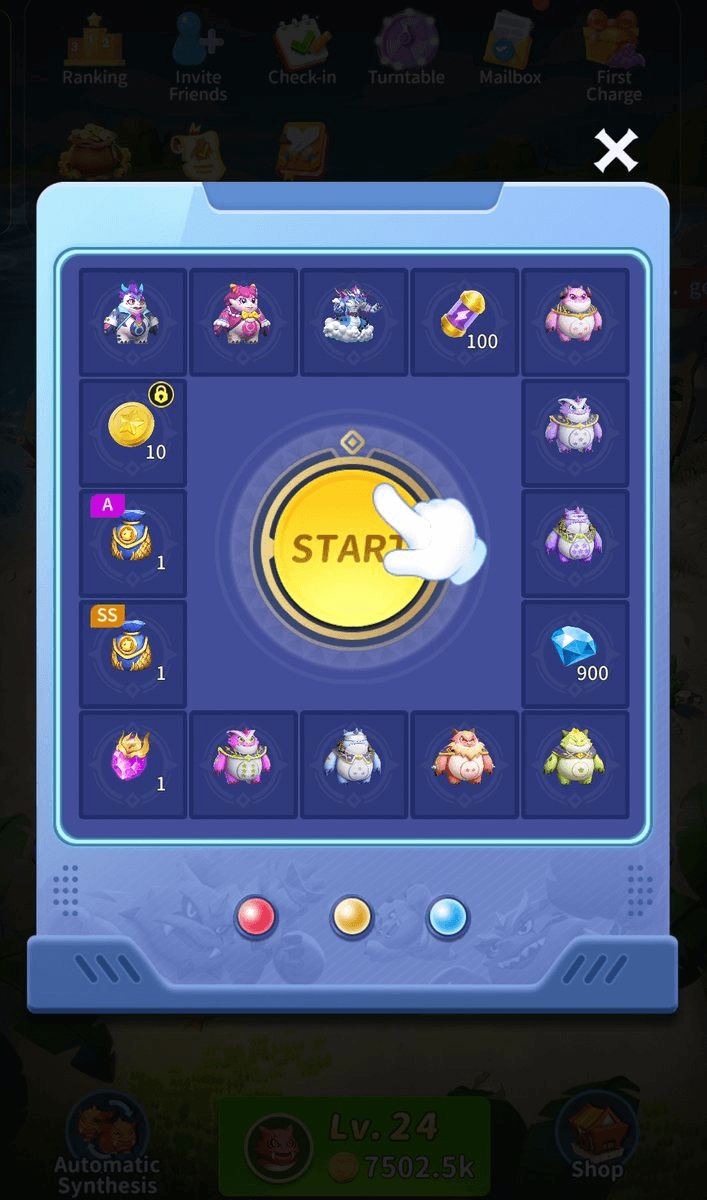 Synthesis System Level 41 Lottery Update