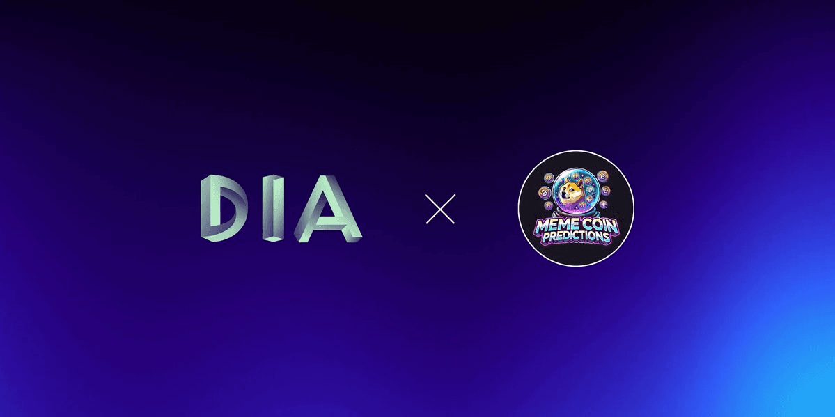 DIA Partners with Meme Prediction for Onchain Prediction Markets