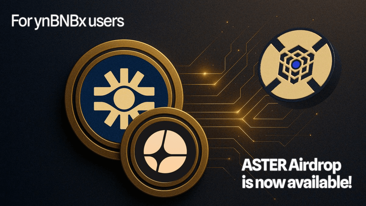 YieldNest Launches ASTER Token Airdrop for ynBNBx Users