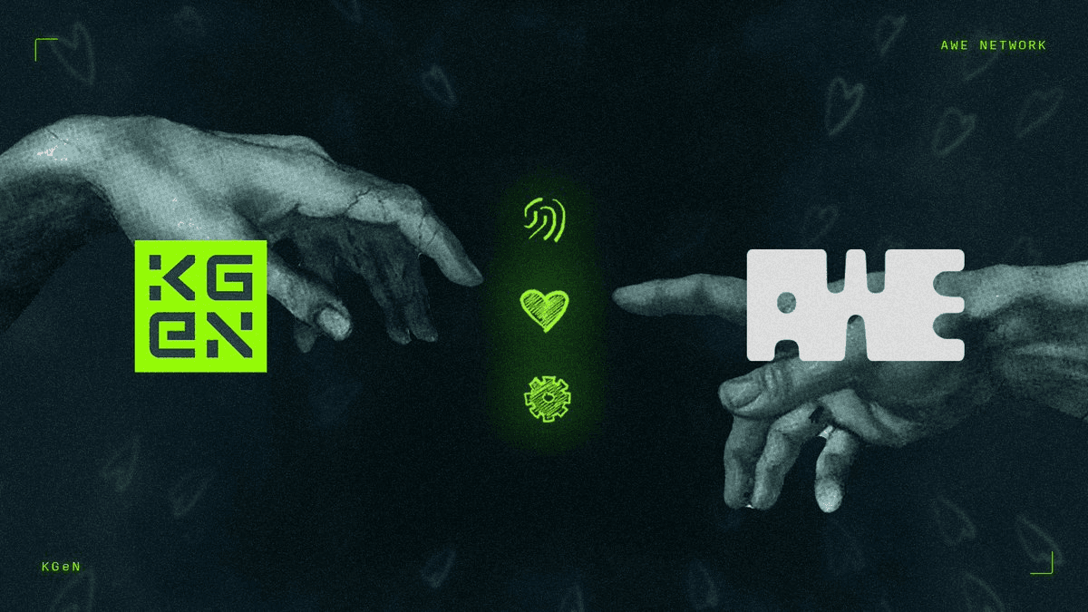 KGeN Partners with AWE Network for AI Gaming Innovation