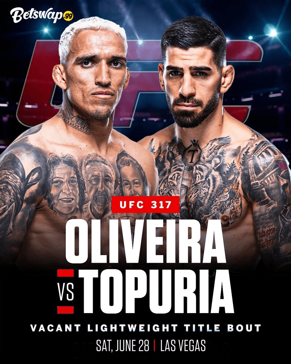 UFC Lightweight Title Fight Announced: Topuria vs Oliveira