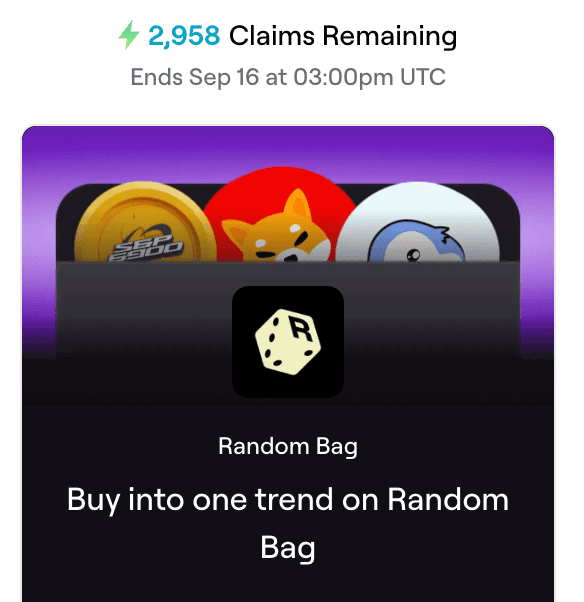 ZetaChain Offers 3000 $ZETA Rewards for Random Bag App Testing