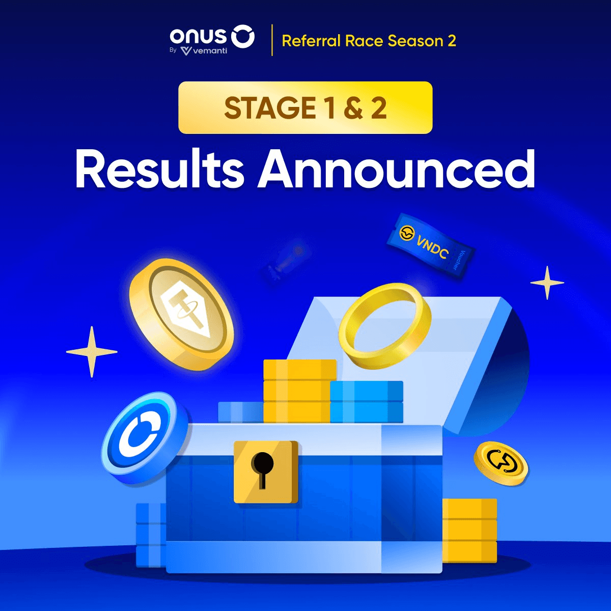 馃弳 ONUS Referral Race Season 2 Stages 1-2 Winners Announced