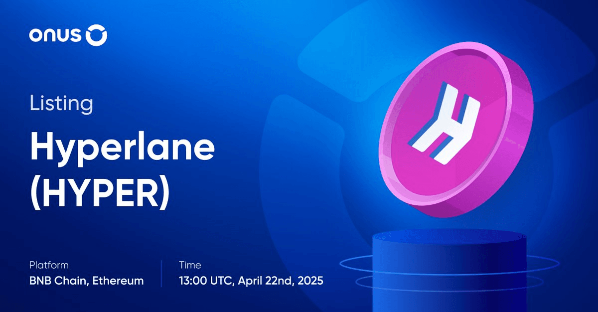 Sign Token Gets Listed on ONUS Application