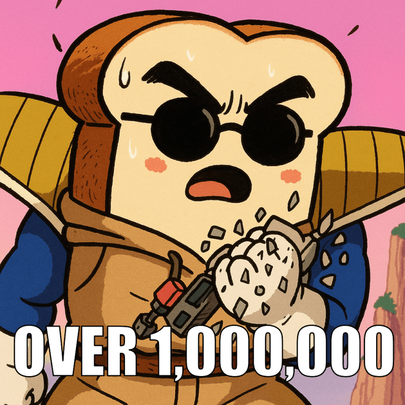 1 Million Bread NFT Collection Reaches Milestone