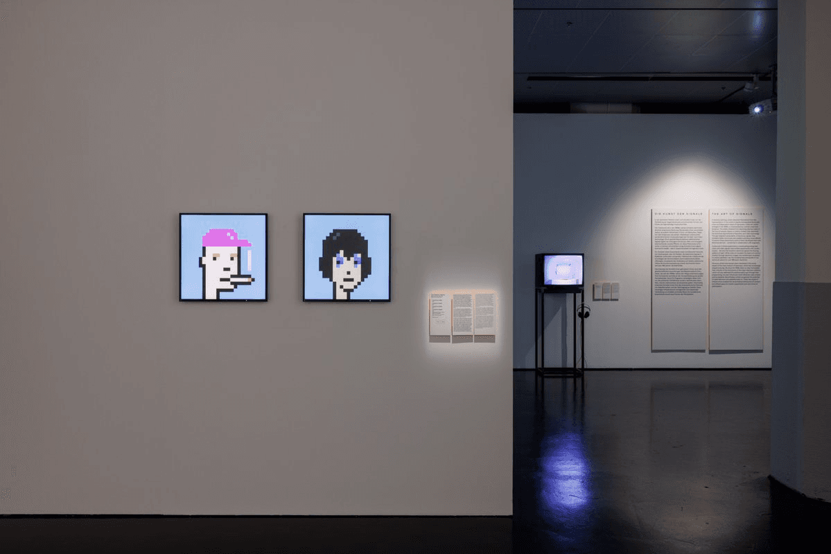 CryptoPunks Make History at ZKM Museum