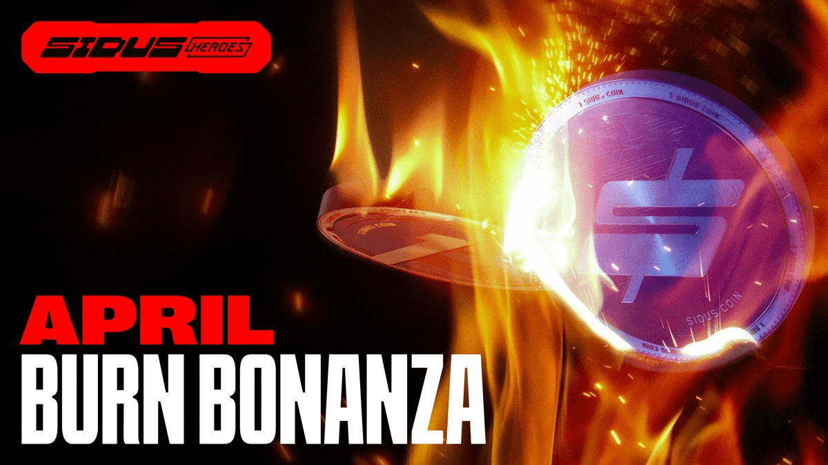 SIDUS and SENATE Token Burn Report: April 2025