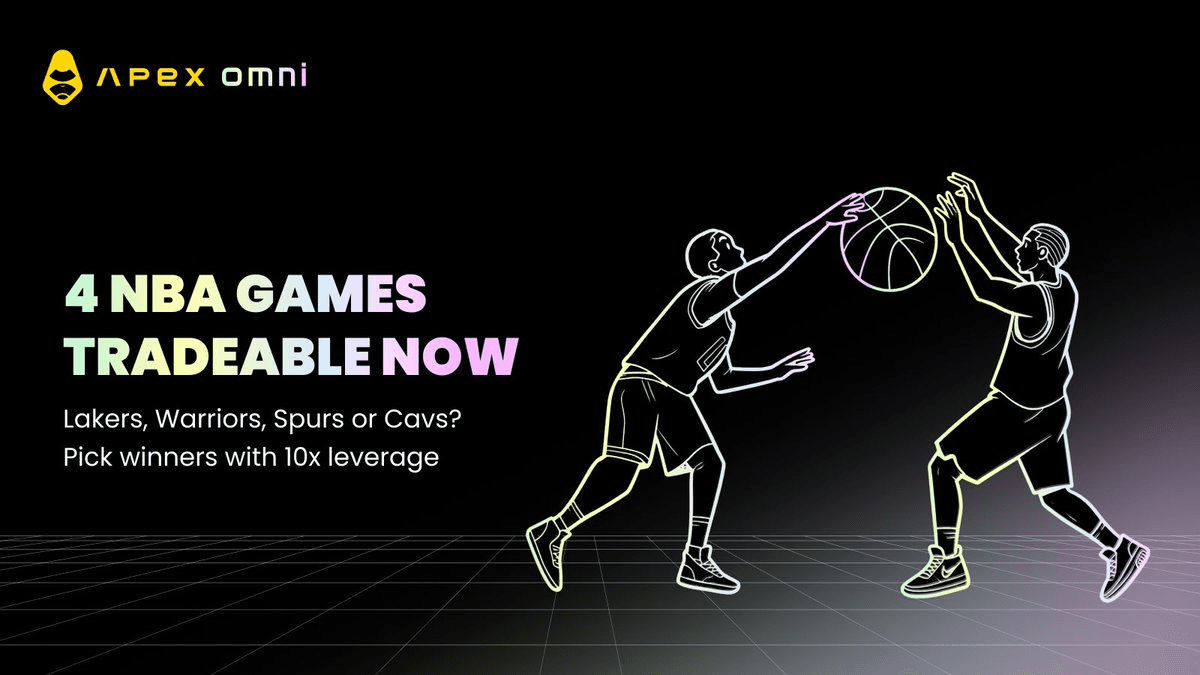 NBA Prediction Markets Launch with 10x Leverage Trading