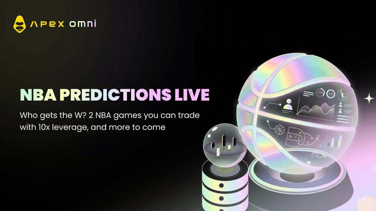 ApeX Launches NBA Prediction Markets Trading Guide