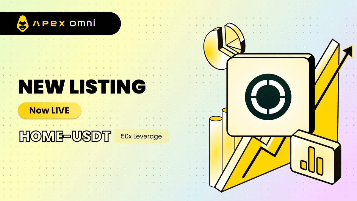 HOME Token Now Available on Omni Perps with 50x Leverage