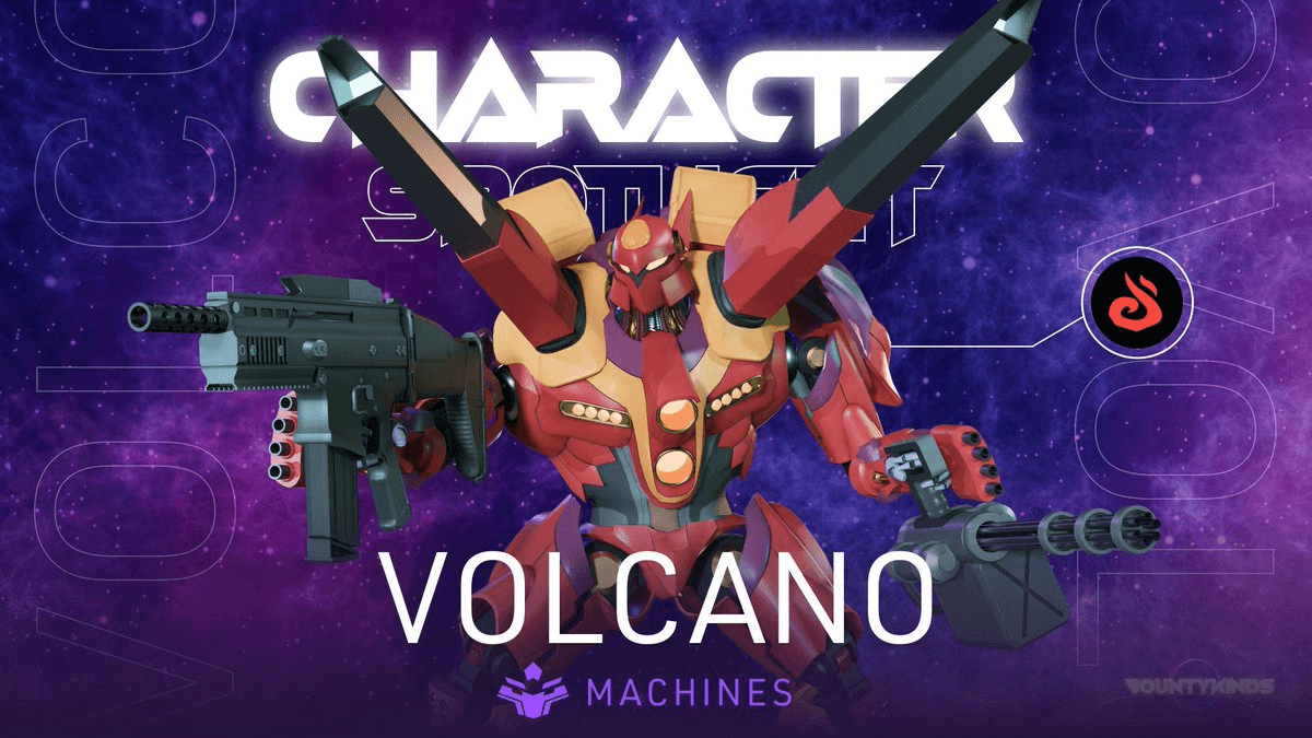 🔥 Volcano Character Debuts in BOUNTYKINDS GameFi