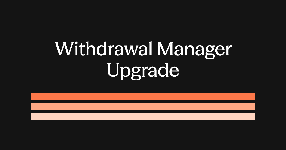 🔄 Maple Upgrades Withdrawal Manager for Multiple Requests