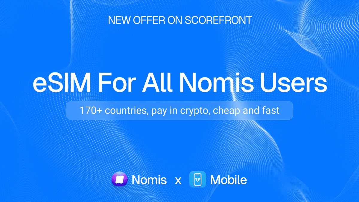 Nomis Launches Global eSIM Service with Crypto Payment Options