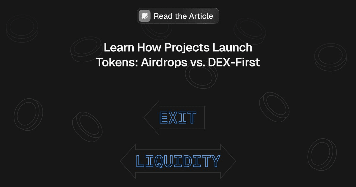 **DEX-First Token Launches Challenge Traditional TGE Model**