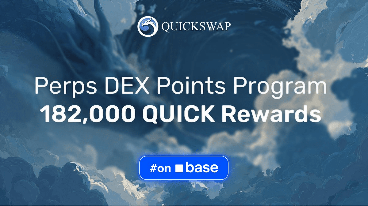 QuickSwap Launches Week 4 of Perpetuals Trading Competition on Base
