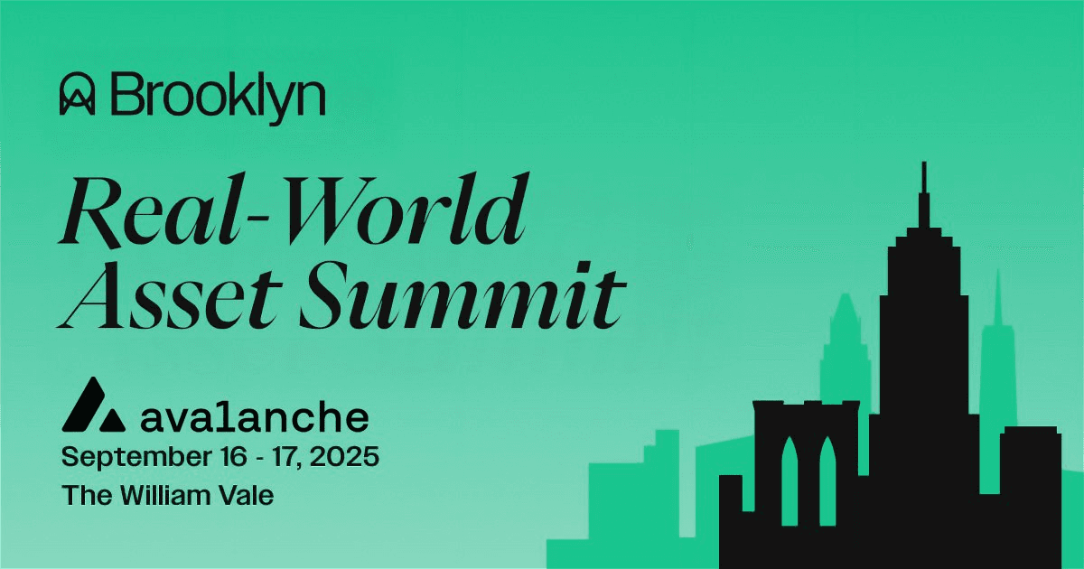 Avalanche Backs RWA Summit to Accelerate Tokenized Finance Adoption