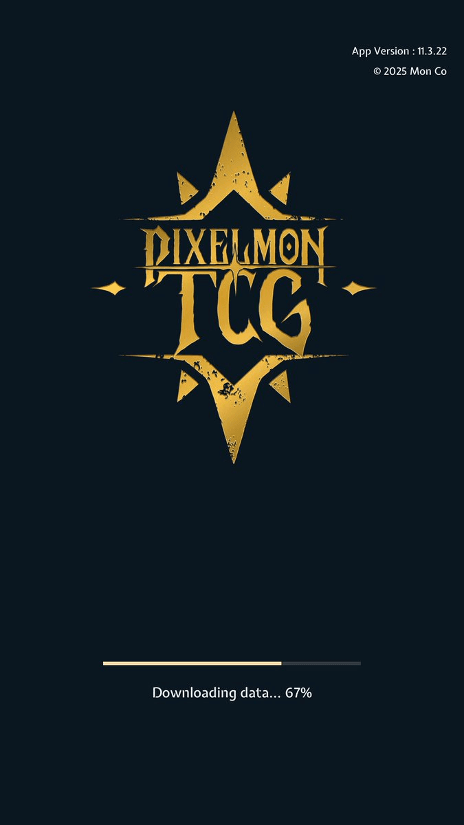 Pixelmon TCG Loading Screen UI Preview