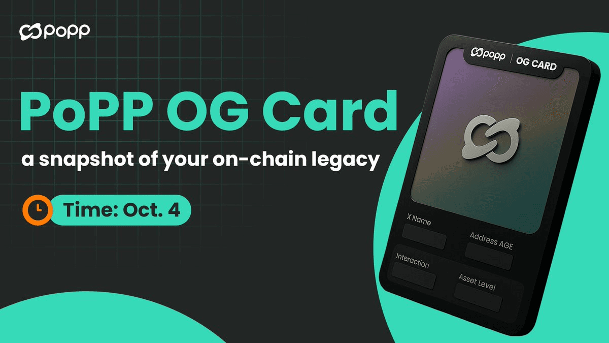 🌸 PoPP OG Cards Launch with 100,000 $P Airdrop Pool