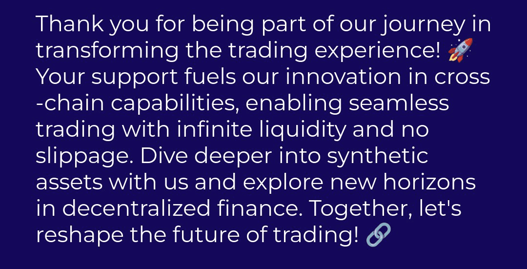 Cross-Chain Trading Updates