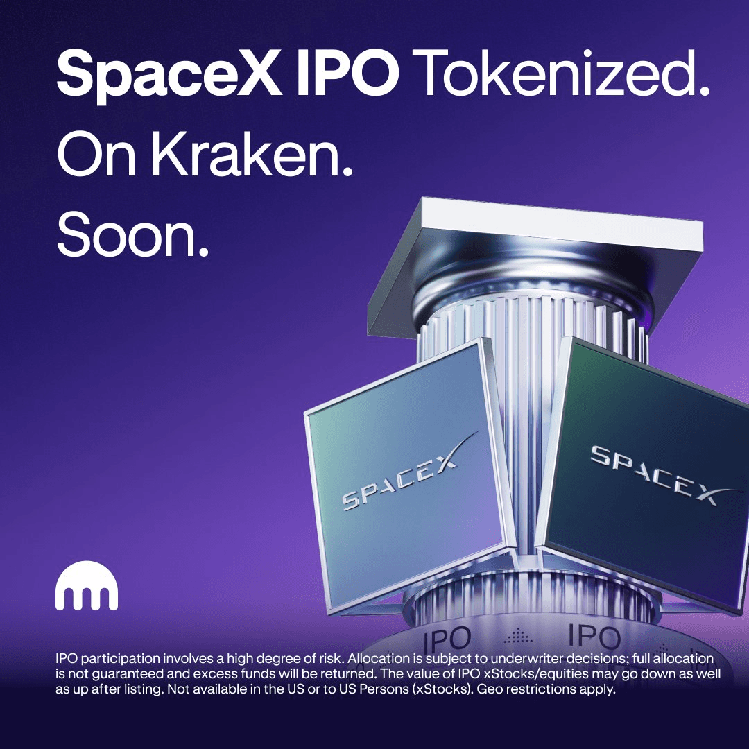 Kraken to List Major IPO as Tokenized Equity