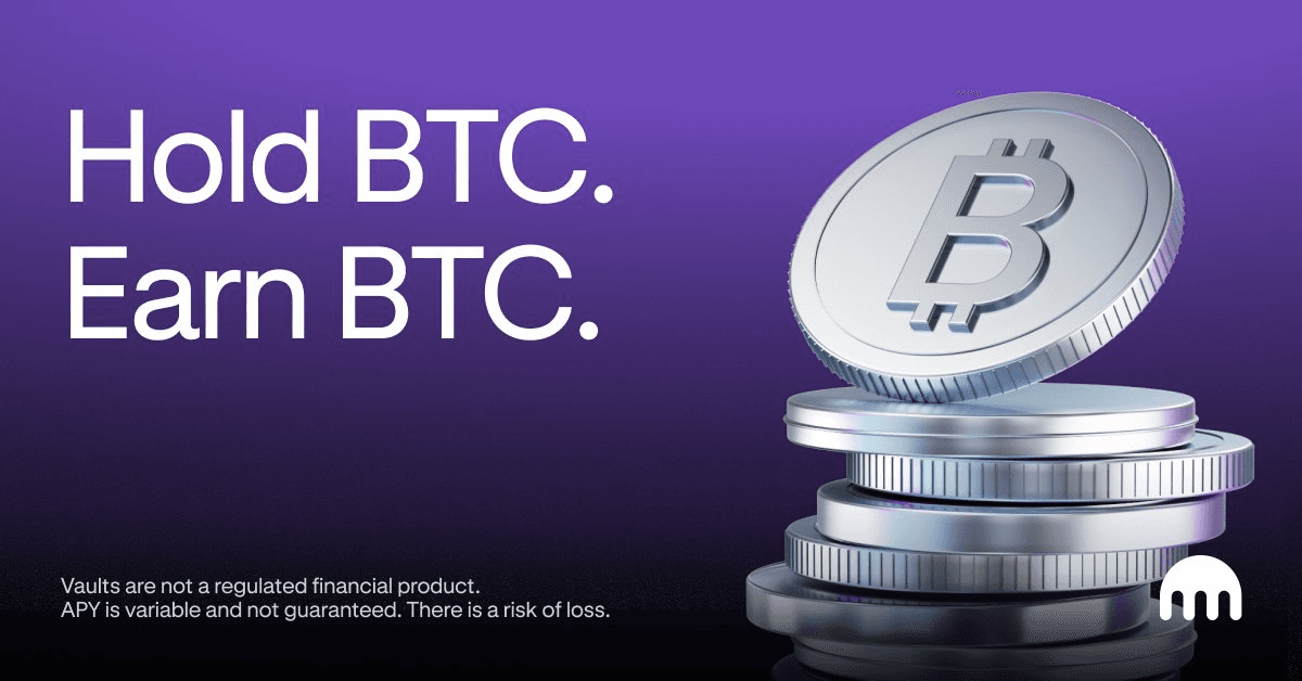 Kraken Launches Bitcoin Vault with 2.5% APY in BTC