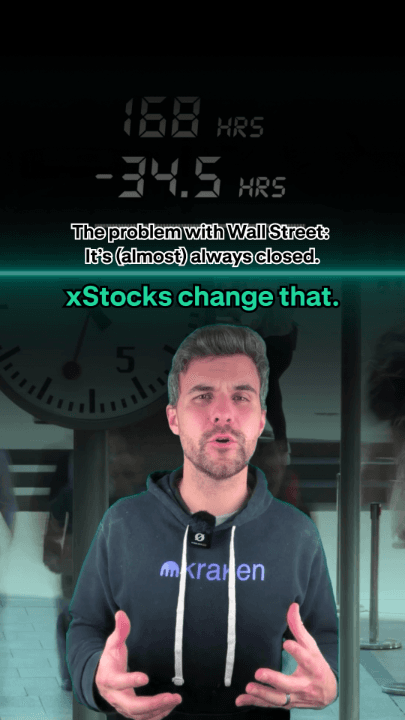 Kraken Launches 24/7 Tokenized Stock Trading to Challenge Traditional Market Hours
