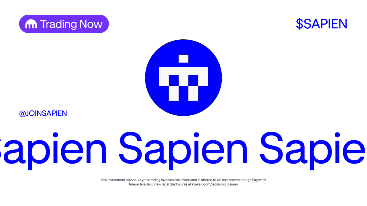 Sapien Token Now Trading on Kraken Exchange