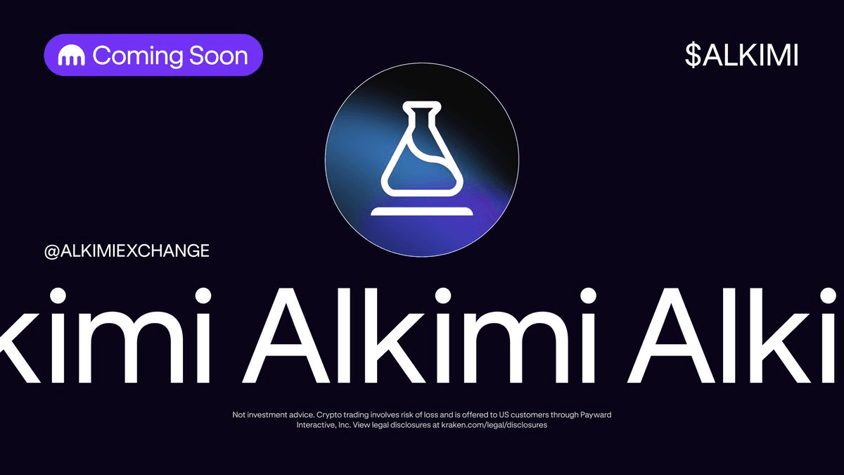 Alkimi Exchange Token Coming to Kraken
