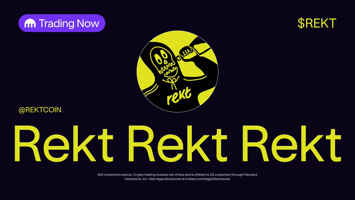 REKT Token Now Trading on Kraken Exchange