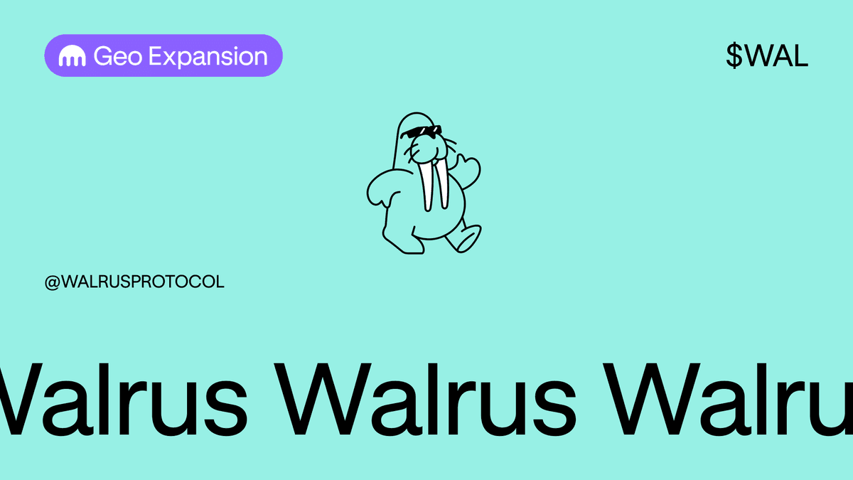 🐋 Walrus Protocol Expands
